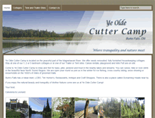 Tablet Screenshot of cuttercamp.com